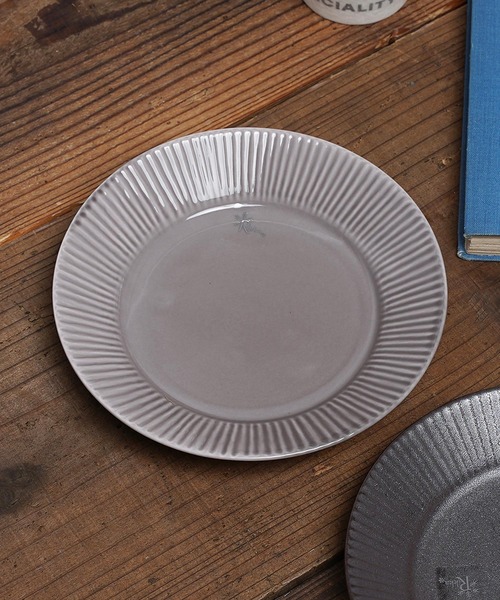 Rikkachic / リッカシック 協立陶器 ラインプレート M 皿 プレート 色