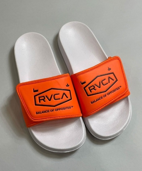 RVCA（ルーカ）の「WEB限定 RVCA SLIDE SANDAL（サンダル・メンズ・ホワイト/ブラック/オレンジ・8/10/9）」の8枚目の写真