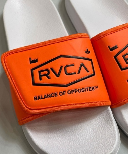 RVCA（ルーカ）の「WEB限定 RVCA SLIDE SANDAL（サンダル・メンズ・ホワイト/ブラック/オレンジ・8/10/9）」の12枚目の写真