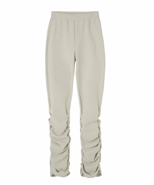 X-girl（エックスガール）の「GATHERED EASY FLARE PANTS/裾ギャザー　イージーパンツ/フレアパンツ（その他パンツ・レディース・ブラウン/グレー/ブラック・S/M）」の18枚目の写真