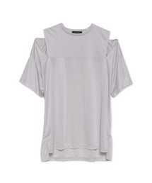 【LADIES'】TORNADO MART∴ブライトスムーススリットオーバーTシャツ