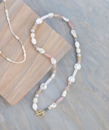 ANEMONE | マルチビーズマンテルネックレス(ネックレス)