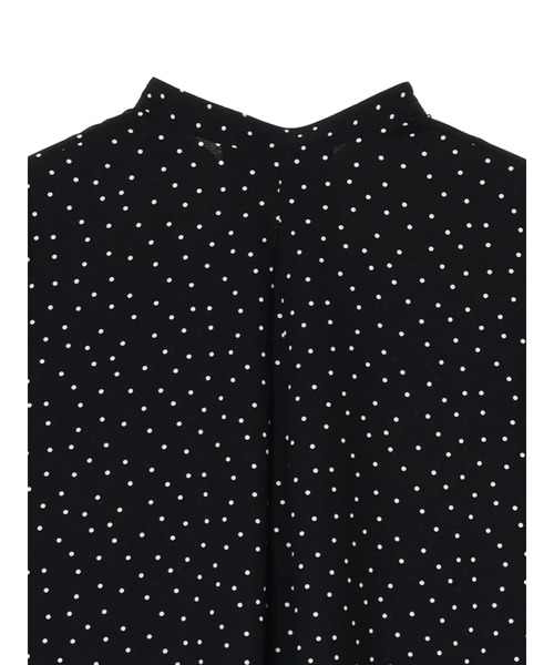 AMERICAN HOLIC（アメリカンホリック）の「とろみブラウス（シャツ/ブラウス・レディース・ドット/オフホワイト/ネイビー・M/L）」の15枚目の写真