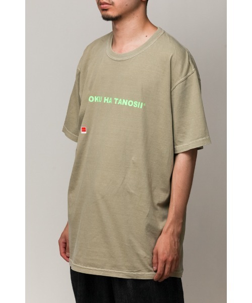 BOKU HA TANOSII（ボク　ハ　タノシイ）の「ライセンスT - pigment（Tシャツ/カットソー・メンズ・カーキ/グリーン系その他/レッド系その他・L/XL/M）」の14枚目の写真
