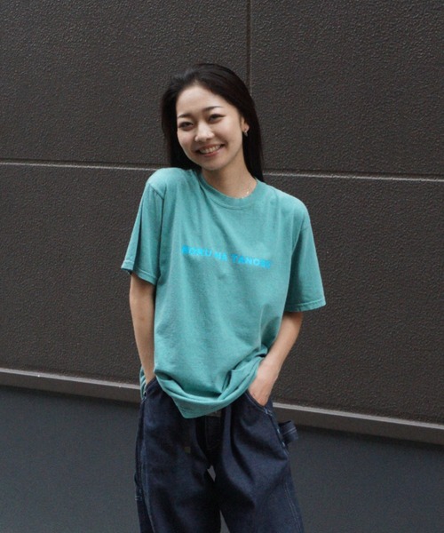 BOKU HA TANOSII（ボク　ハ　タノシイ）の「ライセンスT - pigment（Tシャツ/カットソー・メンズ・カーキ/グリーン系その他/レッド系その他・L/XL/M）」の9枚目の写真