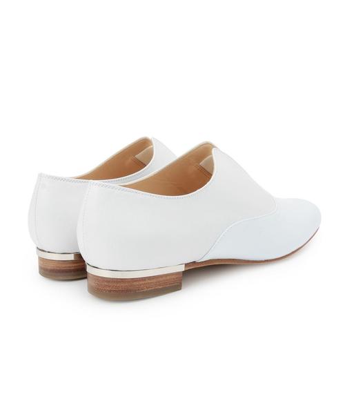 ASTRAET（アストラット）の「ASTRAET(アストラット) ノーストリングスリッポン●（ドレスシューズ・レディース・ブラック/ホワイト・37/36/38/35）」の6枚目の写真