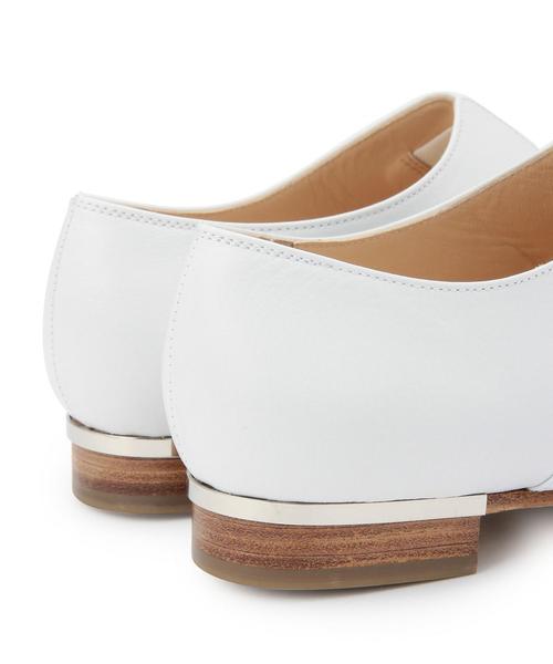 ASTRAET（アストラット）の「ASTRAET(アストラット) ノーストリングスリッポン●（ドレスシューズ・レディース・ブラック/ホワイト・37/36/38/35）」の8枚目の写真