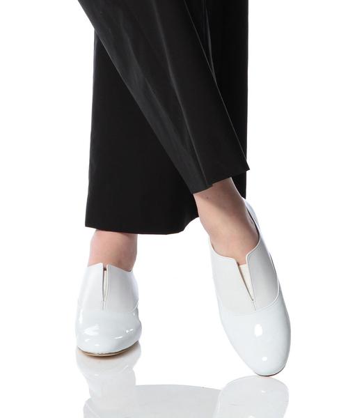 ASTRAET（アストラット）の「ASTRAET(アストラット) ノーストリングスリッポン●（ドレスシューズ・レディース・ブラック/ホワイト・37/36/38/35）」の9枚目の写真