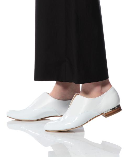 ASTRAET（アストラット）の「ASTRAET(アストラット) ノーストリングスリッポン●（ドレスシューズ・レディース・ブラック/ホワイト・37/36/38/35）」の10枚目の写真