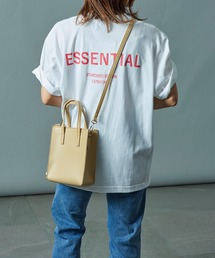 MAISON BREEZE | 【MAISON BREEZE】ESSENTIAL オーバーサイズバックプリントロゴTシャツ(Tシャツ/カットソー)