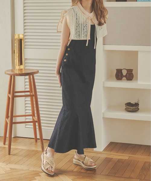 Ambre Neige（アンブルネージュ）の「付け襟フリルシャツ／【WEB/EC限定商品】（Tシャツ/カットソー・レディース・アイボリー/ライトベージュ・FREE）」の9枚目の写真