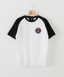 EDIFICE | 【Paris Saint-Germain】ステッカーロゴプリント ラグランTシャツ(Tシャツ/カットソー)
