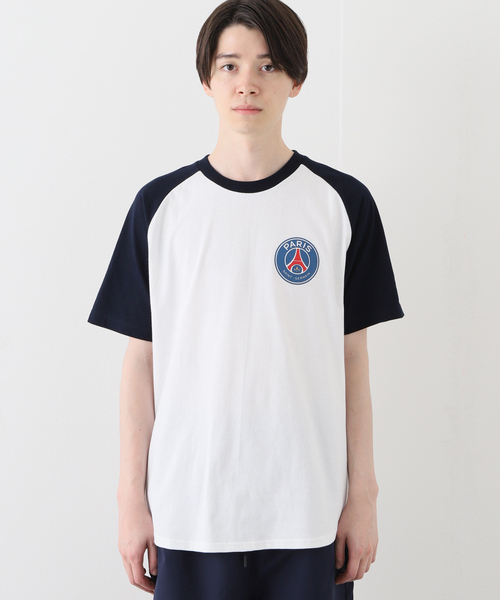 EDIFICE（エディフィス）の「【Paris Saint-Germain】ステッカーロゴプリント ラグランTシャツ（Tシャツ/カットソー・メンズ・ホワイト/ホワイト系その他・MEDIUM/LARGE/X-LARGE）」の11枚目の写真