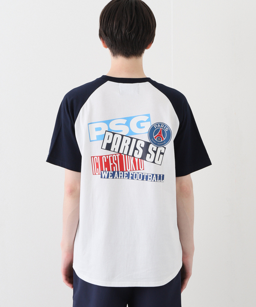 EDIFICE（エディフィス）の「【Paris Saint-Germain】ステッカーロゴプリント ラグランTシャツ（Tシャツ/カットソー・メンズ・ホワイト/ホワイト系その他・MEDIUM/LARGE/X-LARGE）」の18枚目の写真