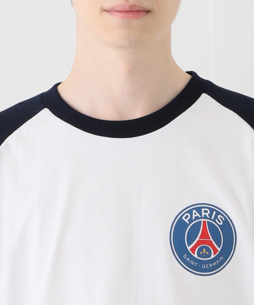 EDIFICE（エディフィス）の「【Paris Saint-Germain】ステッカーロゴプリント ラグランTシャツ（Tシャツ/カットソー・メンズ・ホワイト/ホワイト系その他・MEDIUM/LARGE/X-LARGE）」の20枚目の写真