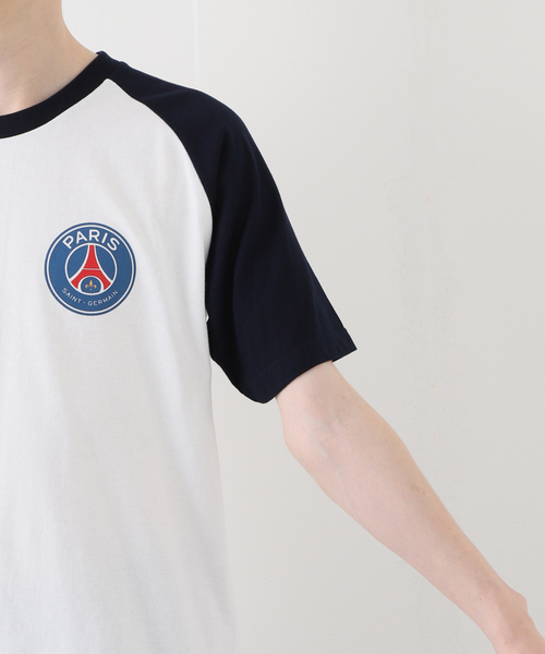 EDIFICE（エディフィス）の「【Paris Saint-Germain】ステッカーロゴプリント ラグランTシャツ（Tシャツ/カットソー・メンズ・ホワイト/ホワイト系その他・MEDIUM/LARGE/X-LARGE）」の14枚目の写真