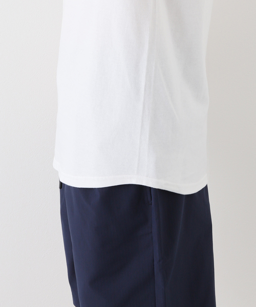 EDIFICE（エディフィス）の「【Paris Saint-Germain】ステッカーロゴプリント ラグランTシャツ（Tシャツ/カットソー・メンズ・ホワイト/ホワイト系その他・MEDIUM/LARGE/X-LARGE）」の6枚目の写真