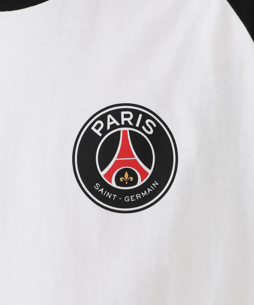 EDIFICE（エディフィス）の「【Paris Saint-Germain】ステッカーロゴプリント ラグランTシャツ（Tシャツ/カットソー・メンズ・ホワイト/ホワイト系その他・MEDIUM/LARGE/X-LARGE）」の12枚目の写真