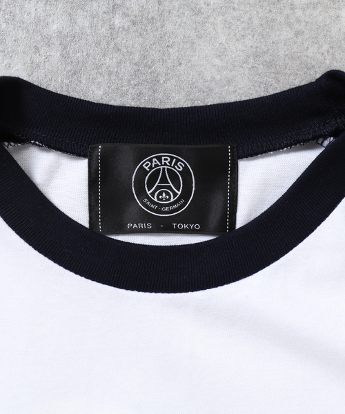 EDIFICE（エディフィス）の「【Paris Saint-Germain】ステッカーロゴプリント ラグランTシャツ（Tシャツ/カットソー・メンズ・ホワイト/ホワイト系その他・MEDIUM/LARGE/X-LARGE）」の17枚目の写真