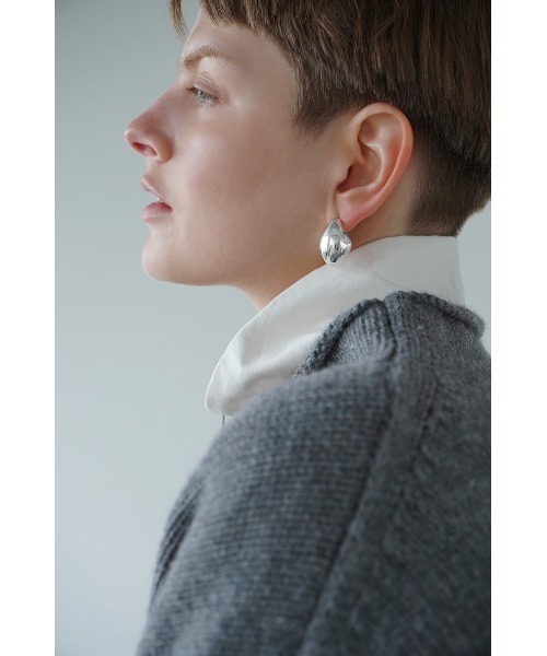 CLANE（クラネ）の「OVAL MELT PIERCE（ピアス（両耳用））」 - WEAR