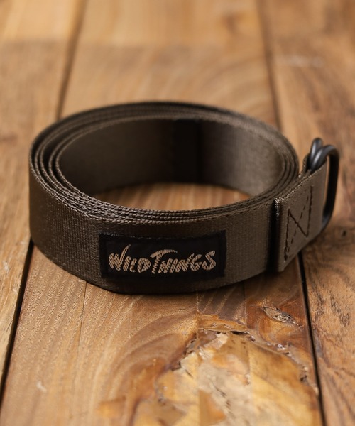 WILD THINGS（ワイルドシングス）の「【63】【WILD THINGS】W-RING BELT（ベルト・メンズ・ブラック/ネイビー/ブロンズ/ブラウン/オリーブ/シルバー/アイボリー・FREE）」の5枚目の写真