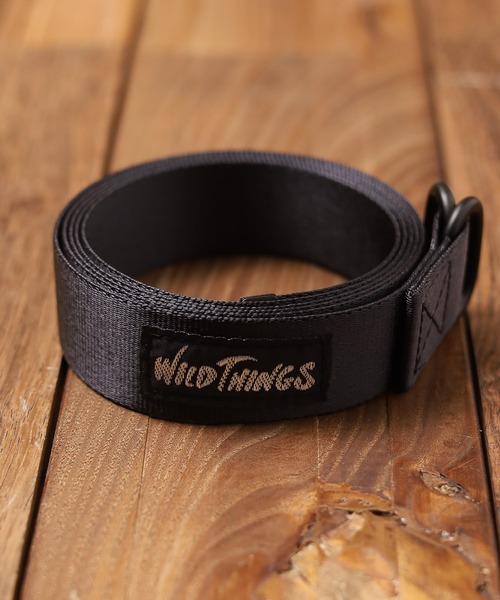 WILD THINGS（ワイルドシングス）の「【63】【WILD THINGS】W-RING BELT（ベルト・メンズ・ブラック/ネイビー/ブロンズ/ブラウン/オリーブ/シルバー/アイボリー・FREE）」の3枚目の写真