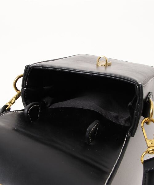 LOPASS（ロパス）の「ミニお財布ショルダー/スマホ入れ（ショルダーバッグ・レディース・ブラック/グリーン/ホワイト/ブラウン/ダークグリーン・FREE）」の6枚目の写真