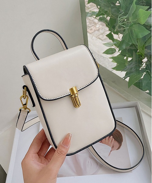 LOPASS（ロパス）の「ミニお財布ショルダー/スマホ入れ（ショルダーバッグ・レディース・ブラック/グリーン/ホワイト/ブラウン/ダークグリーン・FREE）」の15枚目の写真