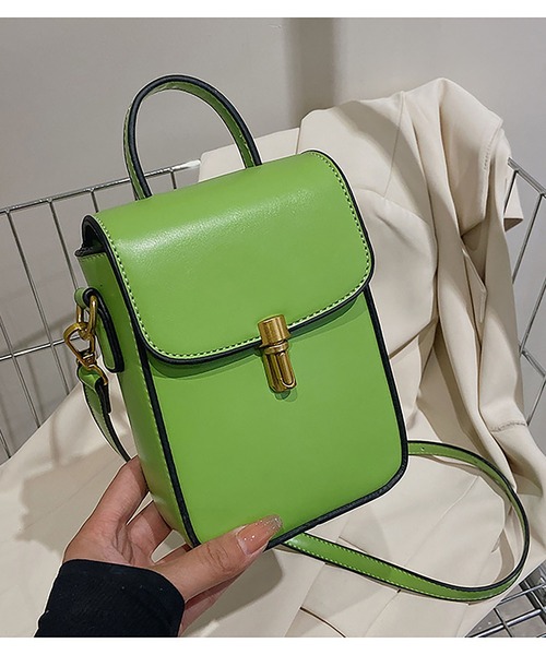 LOPASS（ロパス）の「ミニお財布ショルダー/スマホ入れ（ショルダーバッグ・レディース・ブラック/グリーン/ホワイト/ブラウン/ダークグリーン・FREE）」の14枚目の写真