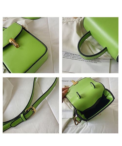 LOPASS（ロパス）の「ミニお財布ショルダー/スマホ入れ（ショルダーバッグ・レディース・ブラック/グリーン/ホワイト/ブラウン/ダークグリーン・FREE）」の9枚目の写真