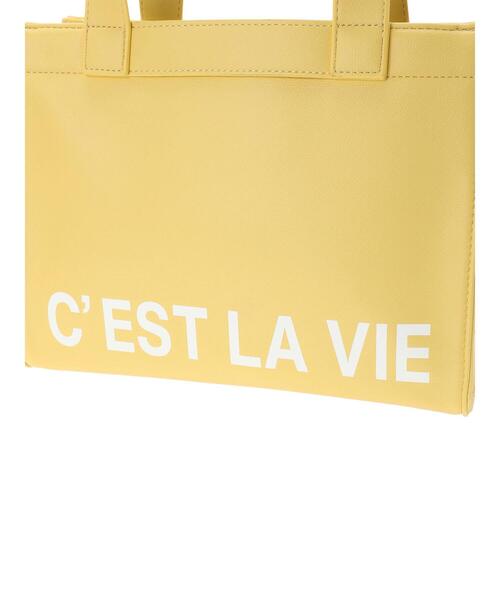 AMERICAN HOLIC（アメリカンホリック）の「マーケットPUミニトートバッグ（トートバッグ・レディース・アイボリー/イエロー・FREE）」の18枚目の写真