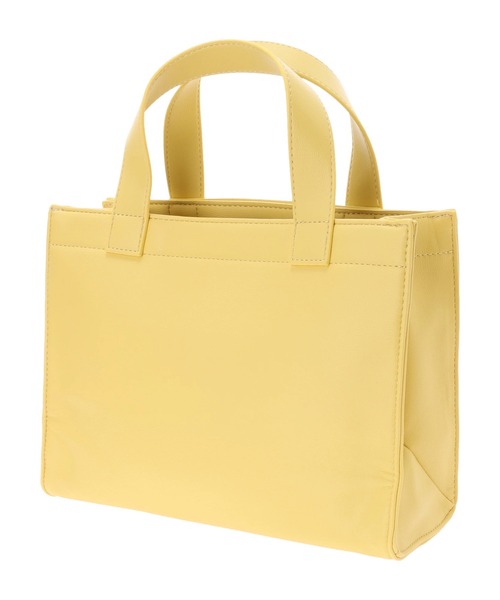 AMERICAN HOLIC（アメリカンホリック）の「マーケットPUミニトートバッグ（トートバッグ・レディース・アイボリー/イエロー・FREE）」の6枚目の写真