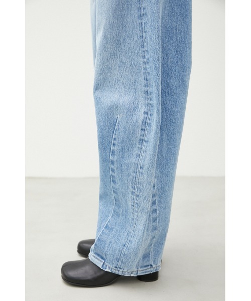 crie conforto（クリーコンフォルト）の「バルーンデニムパンツ（デニムパンツ・レディース・ライトブルー/インディゴブルー・SMALL/MEDIUM）」の18枚目の写真