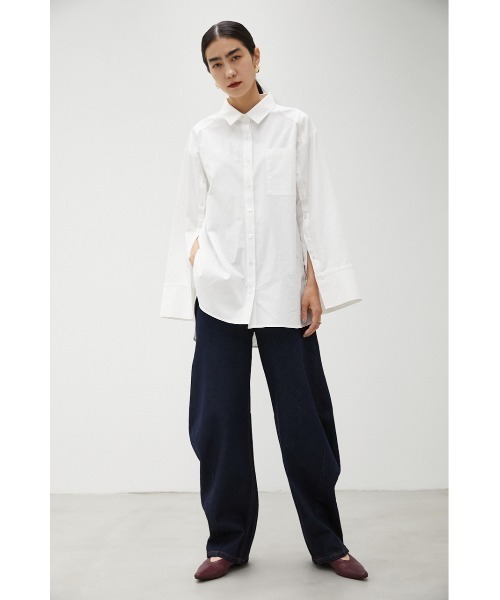 crie conforto（クリーコンフォルト）の「バルーンデニムパンツ（デニムパンツ・レディース・ライトブルー/インディゴブルー・SMALL/MEDIUM）」の20枚目の写真