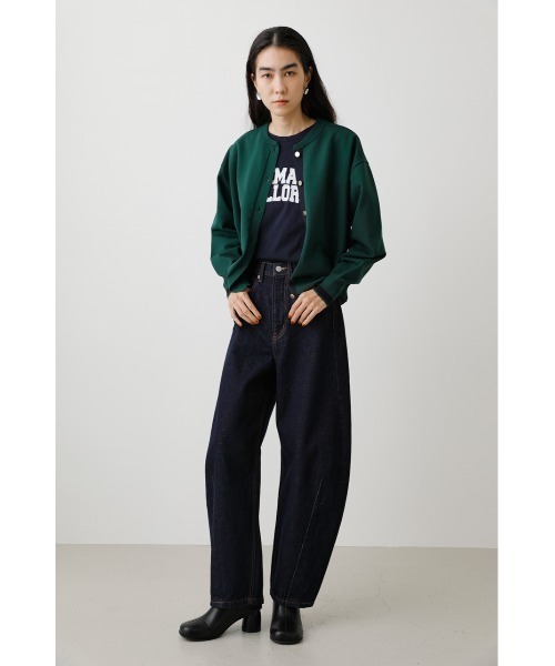 crie conforto（クリーコンフォルト）の「バルーンデニムパンツ（デニムパンツ・レディース・ライトブルー/インディゴブルー・SMALL/MEDIUM）」の19枚目の写真