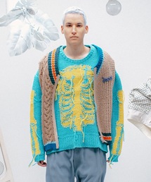 amok | BONE KNIT(ニット/セーター)