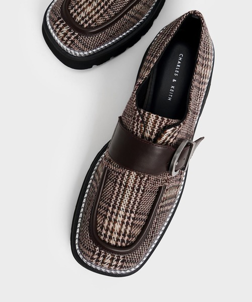 セール】バックルチェーントリム ローファー（ローファー）｜CHARLES