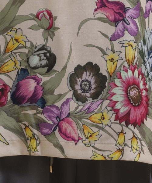 KATHARINE ROSS（キャサリンロス）の「【KATHARINE ROSS】オリジナル オータムスカーフプリントブラウス（シャツ/ブラウス・レディース・マスタード/ブルー・MEDIUM）」の7枚目の写真