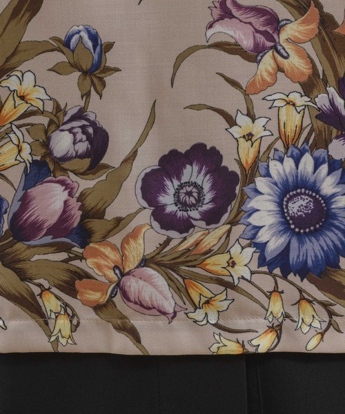 KATHARINE ROSS（キャサリンロス）の「【KATHARINE ROSS】オリジナル オータムスカーフプリントブラウス（シャツ/ブラウス・レディース・マスタード/ブルー・MEDIUM）」の11枚目の写真