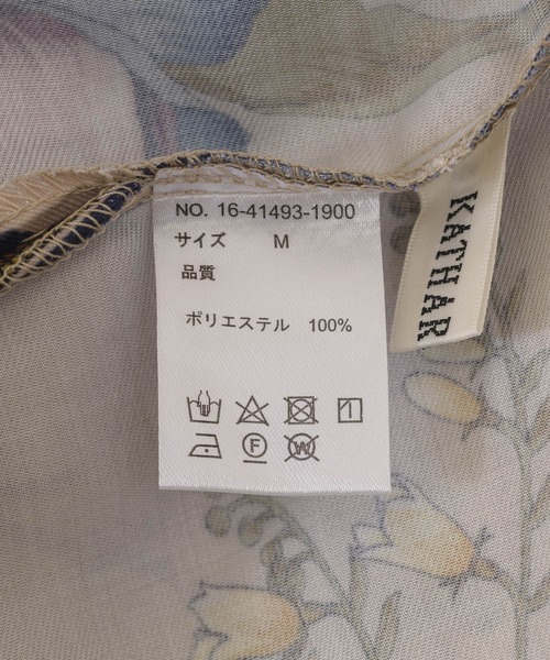 KATHARINE ROSS（キャサリンロス）の「【KATHARINE ROSS】オリジナル オータムスカーフプリントブラウス（シャツ/ブラウス・レディース・マスタード/ブルー・MEDIUM）」の21枚目の写真