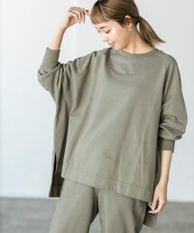 THE SHOP TK  | 裏毛ポンチョプルオーバー(スウェット)