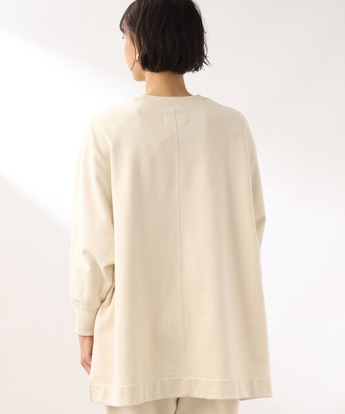 THE SHOP TK （ザ ショップ ティーケー ）の「◆裏毛ポンチョプルオーバー（スウェット・レディース・ネイビー/オフホワイト/オリーブ・12）」の22枚目の写真