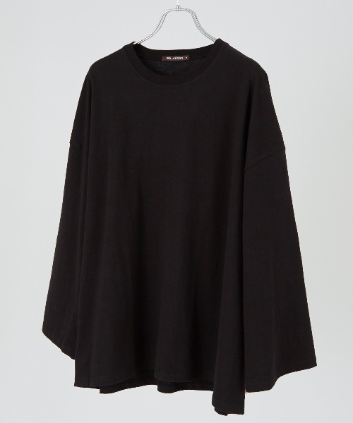 improves（インプローブス）の「USコットン ビッグシルエット ロンT（Tシャツ/カットソー・メンズ・オフホワイト/チャコール/ベージュ/ダークグリーン/ブルー/ブラウン/杢グレー/ブラック/ネイビー/ピンク・LARGE/MEDIUM/X-LARGE）」の3枚目の写真