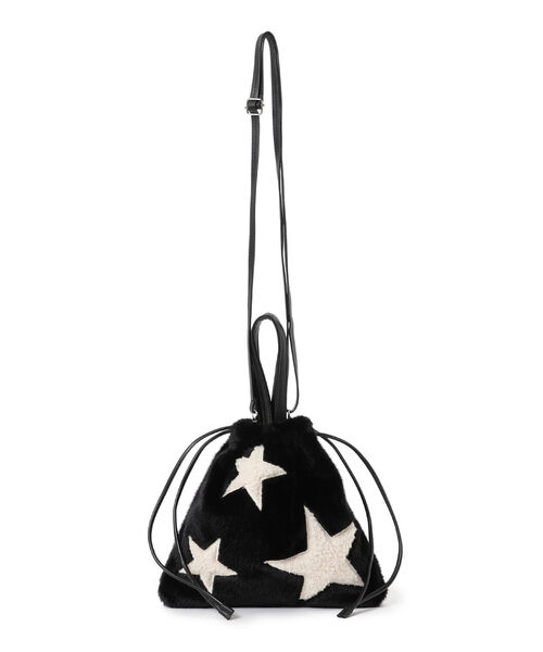 Ray BEAMS（レイビームス）の「CONTROL FREAK × Ray BEAMS / 別注 ファー バッグ（トートバッグ・レディース・グレー/ブラック/ブラウン・ONE SIZE）」の8枚目の写真