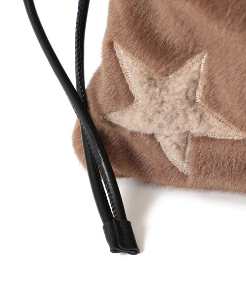 Ray BEAMS（レイビームス）の「CONTROL FREAK × Ray BEAMS / 別注 ファー バッグ（トートバッグ・レディース・グレー/ブラック/ブラウン・ONE SIZE）」の11枚目の写真