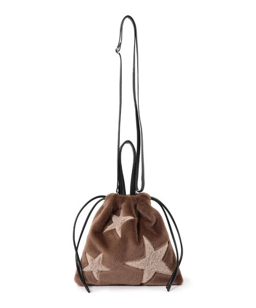 Ray BEAMS（レイビームス）の「CONTROL FREAK × Ray BEAMS / 別注 ファー バッグ（トートバッグ・レディース・グレー/ブラック/ブラウン・ONE SIZE）」の15枚目の写真