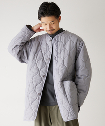 417 EDIFICE | キルティング ライナーコート(ミリタリージャケット)