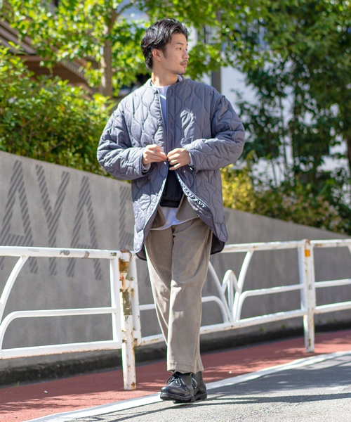 417 EDIFICE（フォーワンセブンエディフィス）の「”軽量”キルティング ライナージャケット（ミリタリージャケット・メンズ・チャコールグレー/ブラック/グレー/カーキ/ブルー系その他・SMALL/MEDIUM/LARGE）」の10枚目の写真