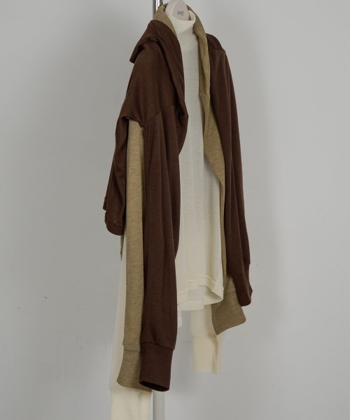 lawgy（ラウジー）の「blend color high neck tops（その他トップス・レディース・ホワイト/ブラウン系その他/グリーン系その他・FREE）」の7枚目の写真