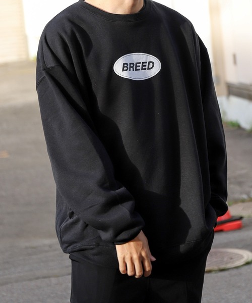 ZIP FIVE（ジップファイブ）の「【ZIP FIVE】【肉厚】 オーバーサイズ 無地/バックロゴプリント/オーバルプリント/ベースボールロゴサガラ刺繍（スウェット・レディース・ダークグリーン系2/パープル/グリーン/アイボリー系/ホワイト系2/ホワイト系5/ホワイト系/アイボリー系2/レッド系2/ホワイト/イエロー系1/ブラウン/ホワイト系その他/チャコール/ブラック系2/ブラック系4/イエロー/ネイビー系/グレー系その他/グレー系2/ネイビー系2/ダークグリーン系/ホワイト系3/ブラック/ブルー系その他/ベージュ/ネイビー/ブルー/ホワイト系4/ブラック系1/杢グレー/オートミール/グレー系1/ネイビー系1/ブルー系/アイボリー系1/レッド/レッド系1/ダークグリーン系1/ブルー系その他2/ブラック系3/カーキ/ブルー系その他3/ホワイト系1/グレー系/グリーン系1/ベージュ系/ダークグリーン/オレンジ系1/ロイヤルブルー/ブラック系/グリーン系/パープル系1/ブラウン系/オレンジ/レッド系/アイボリー・LARGE/MEDIUM/X-LARGE）」の15枚目の写真